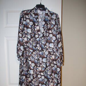 J. McLaughlin Large Floral Print Dress